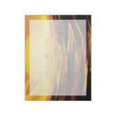 Retro Space Poster - Titan, de grootste maan van S Notitieblok (Gedraaid)