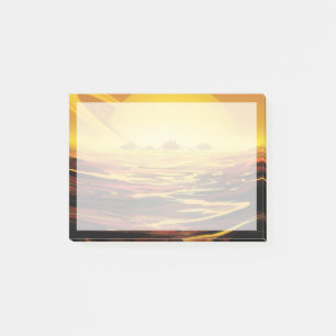 Retro Space Poster - Titan, de grootste maan van S Post-it® Notes