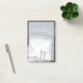 Retro Space Travel Poster Dwerg Planet Ceres. Post-it® Notes (Kantoor)