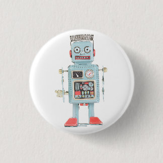 Retro Speelgoed Robot Button