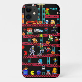 Retro spellen iPhone 11 hoesje