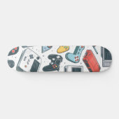Retro spellen skateboard (Horizontaal)