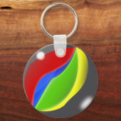 Retro Spelmarmer Sleutelhanger (Voorkant)