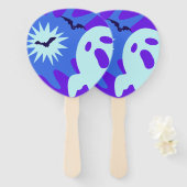 Retro Spooktacular Halloween Party Handwaaier (Voorkant en achterkant)