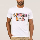 Retro Spooky Dad T-shirt (Voorkant)