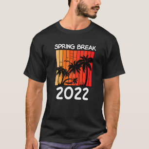 Retro Spring Break 2022 Beach Vacation Trip 1 T-shirt