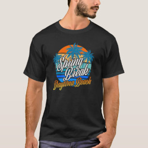 Retro Spring Break Daytona Beach 2022 Vacation T-shirt