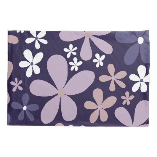 Retro Spring Daisies #10 #decor #art Kussensloop (Achterkant)