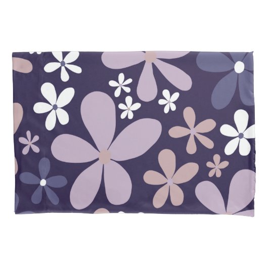Retro Spring Daisies #10 #decor #art Kussensloop (Voorkant)