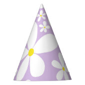 Retro Spring Daisies #1 #decor #art Feesthoedjes (Voorkant)