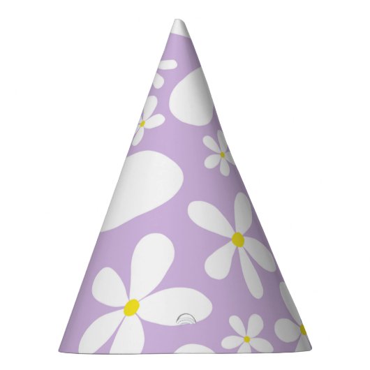 Retro Spring Daisies #1 #decor #art Feesthoedjes (Rechts)