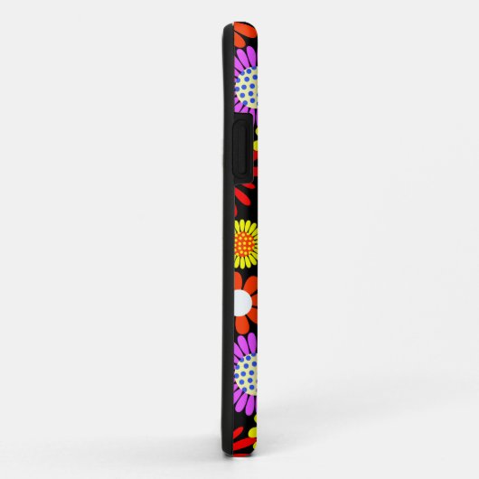 Retro spring hippie flower power Case-Mate iPhone case (Achterkant/rechts)