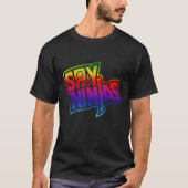 Retro Spy-Ninja Classic Arts Rainbows Essential Vi T-shirt (Voorkant)