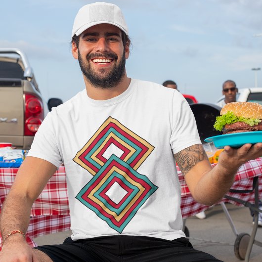 Retro Square Boxen T-shirt