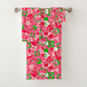 Retro Squares Pattern (En situation)