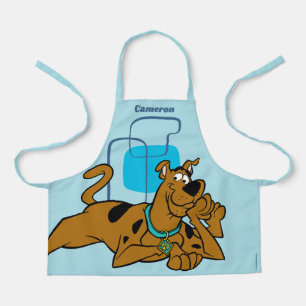 Retro Squares Scooby-Doo Lying Down Schort
