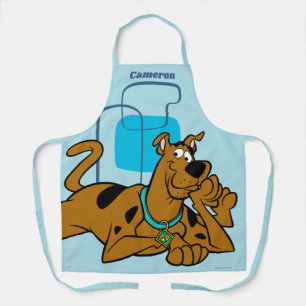Retro Squares Scooby-Doo Lying Down Schort