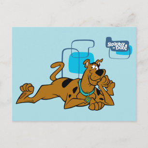 Retro Squares Scooby-Doo neer Briefkaart