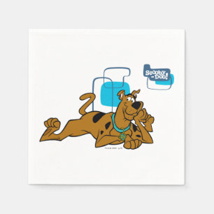 Retro Squares Scooby-Doo neer Servetten