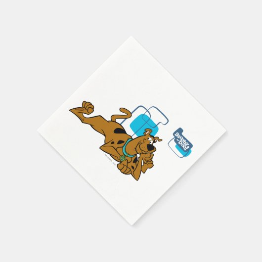 Retro Squares Scooby-Doo neer Servetten (Hoek)