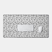 Retro Squiggle Patroon Bureaumat (Keyboard & Muis)