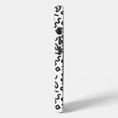 Retro Squiggle Patroon Case-Mate iPhone Case (Achterkant / Links)