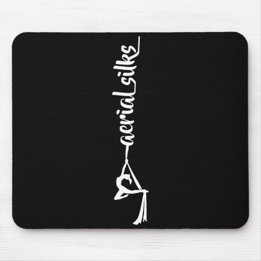 Retro Srt Aerial Silks Quote Funny Basic  Muismat (Voorkant)