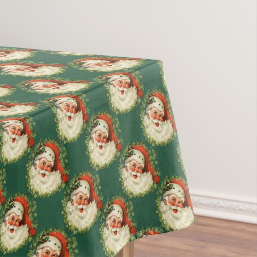 Retro St Nicholas Holiday Tafelkleed (Voorbeeld)