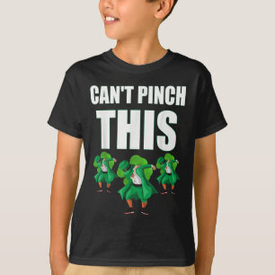 Retro St. Patrick's Day Kan Dit Niet Aanraken T-shirt
