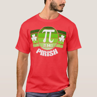 Retro St Patricks PI Irish Day 314 Irish Wiskunde  T-shirt