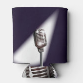 Retro Stage-microfoon Blikjeskoeler (Achterkant)