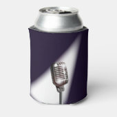 Retro Stage-microfoon Blikjeskoeler (Blikje Achterkant)