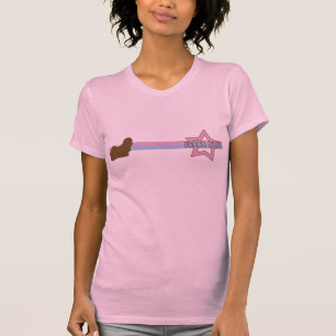 Retro Star Lhasa Apso T-shirt