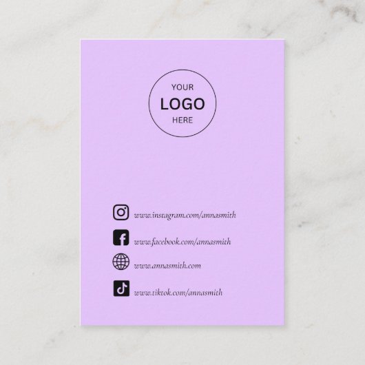 Retro Star Paars Groovy  verouderingsscherm Visitekaartje (Achterkant)