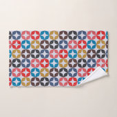 Retro  Star-patroon Bad Handdoek (Handdoek)