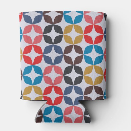 Retro Star-patroon Blikjeskoeler (Achterkant)