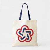 Retro Star Tote Bag (Voorkant)