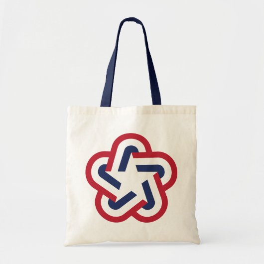 Retro Star Tote Bag (Voorkant)