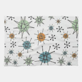 Retro Starburst keukenhanddoeken (Horizontaal)