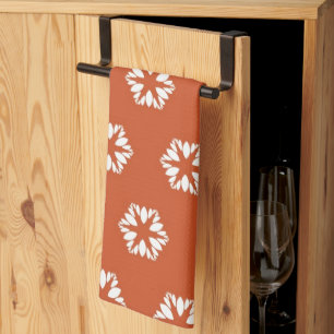 Retro Starburst Patroon Boho Decor Theedoek
