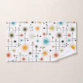 Retro Starbursts A Go-Go ! (Serviette à main)