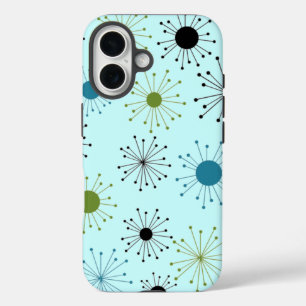 Retro Starbursts iPhone 16 Hoesje