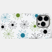 Retro Starbursts Case-Mate iPhone Case (Achterkant (horizontaal))