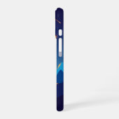 Retro Starfall Valley iPhone 16 Hoesje (Linkerkant)