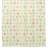 Retro Stars Douche rideau (Devant)