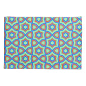 Retro Stars Floral Artistic Abstract Pattern Kussensloop (Achterkant)