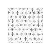 Retro Stars Stamp Rubberstempel (Afrduk)