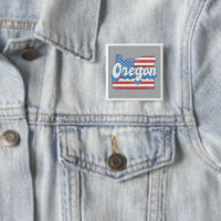 Retro Stars & Stripes Oregon Silhouet