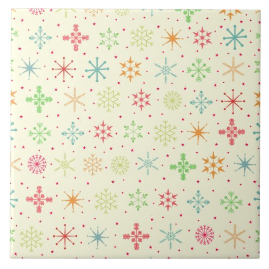 Retro Stars Tegel Tegeltje (Voorkant)