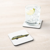 retro station wagon drankjes onderzetter (Rechterzijde)